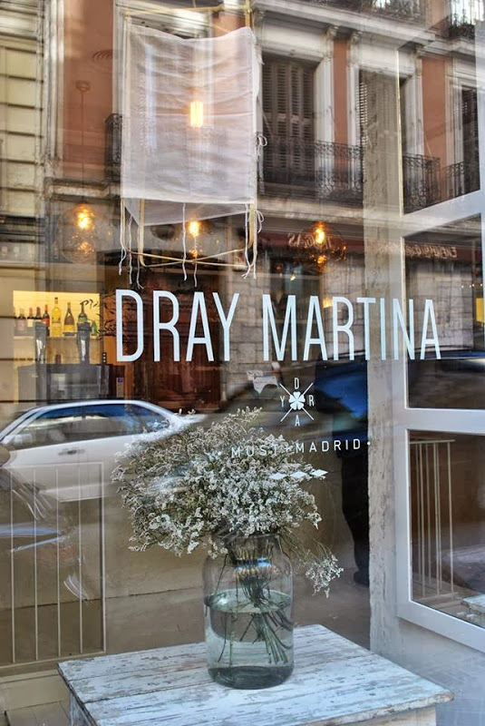 Dray Martina, espacio gastronómico en Madrid propiedad del estudio de diseño de interiores Madrid in Love