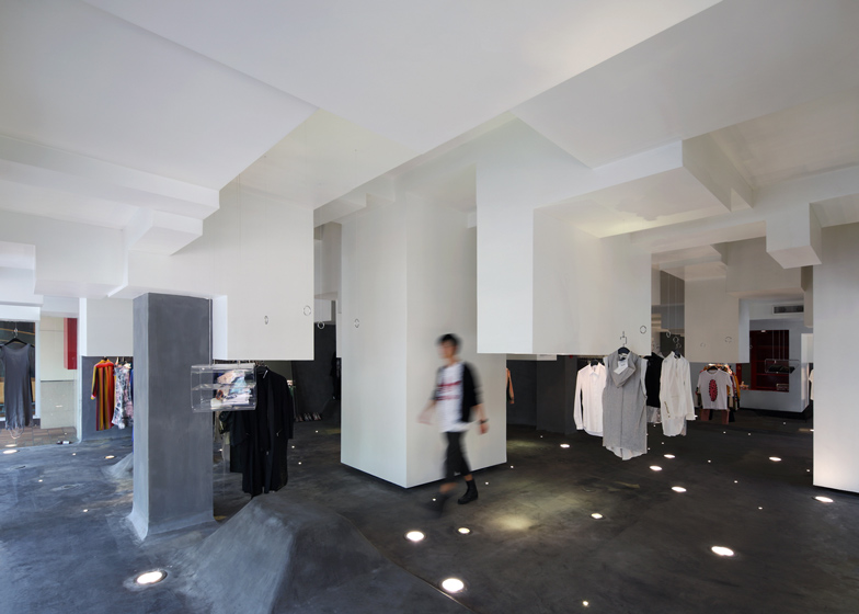 D2C flagship store en Hangzhou diseñada por 3Gatti Architecture Studio