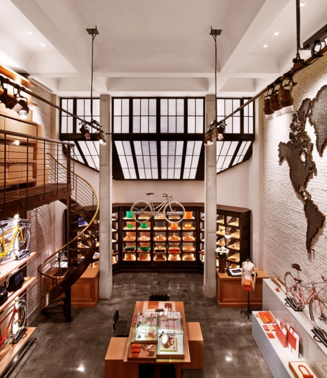 Shinola Shop, diseño realizado por Rockwell Group, NYC