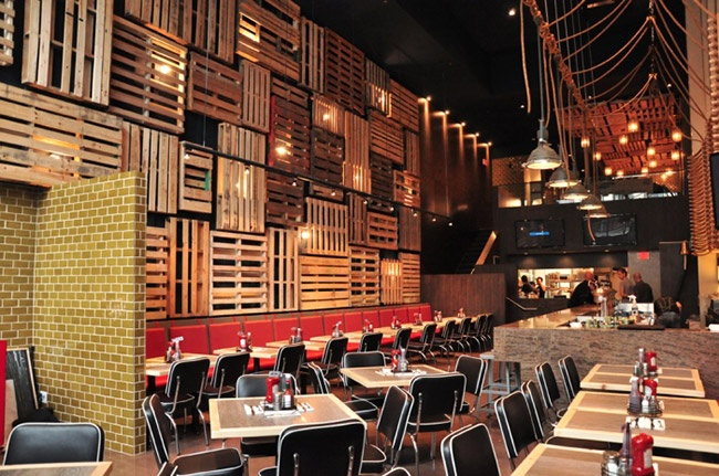 Restaurante The Fish Shack en Vancouver, diseño de Box interior design