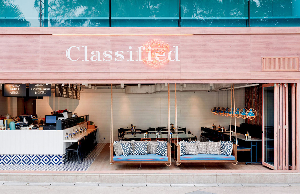 Cafetería Classified Repulse Bay en Hong Kong, diseño de Substance