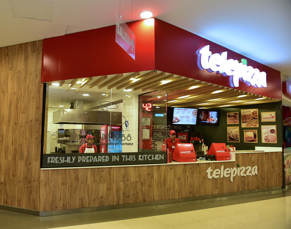 Telepizza Bolivia Ventura Mall_Peanut Design Studio 1