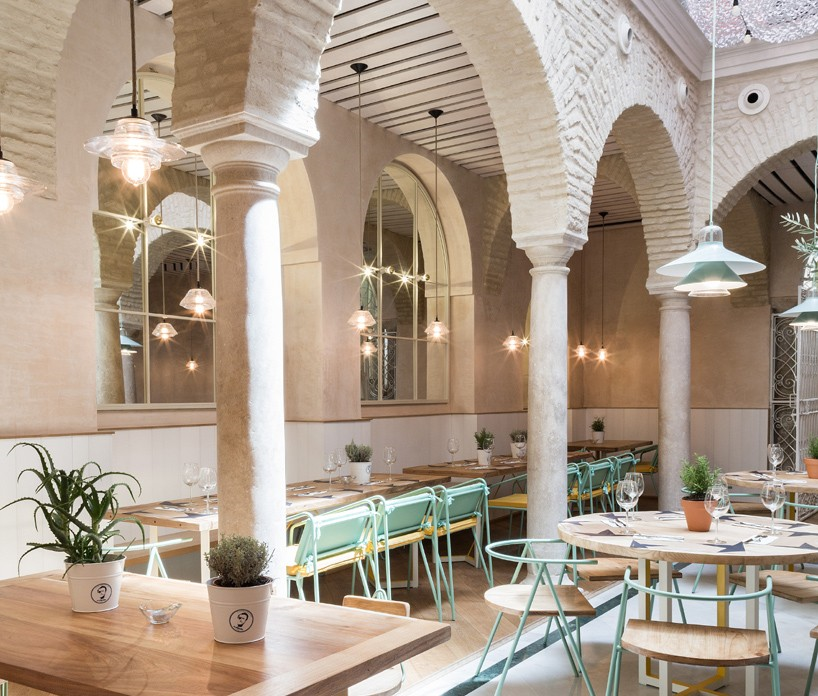 Restaurante El Pintón en Sevilla, diseño de Estudio Lucas y Hernández-Gil