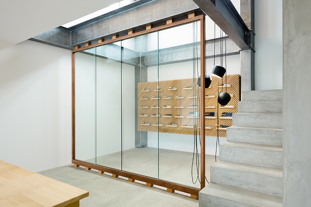 Showroom para Tadafusa diseñado por Yusuke Seki